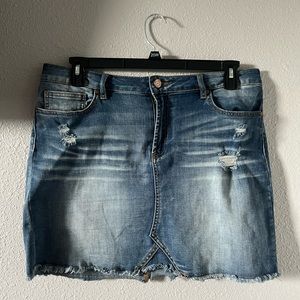 Jean skirt